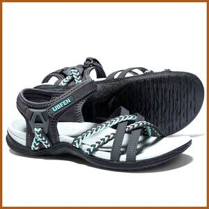 Women's Hiking Sport Sandals with Adjustable Straps and Arch Support